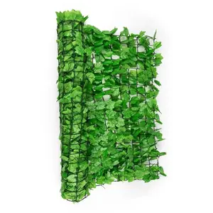 Comparateur de prix : Clôture pare-vue Blumfeldt Fency Bright Ivy 300x100 cm lierre - vert c...