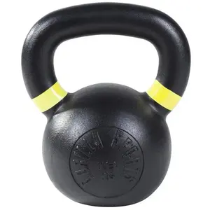 Comparateur de prix : Gorilla Sports Kettlebell - 16 kg - Gietijzer - Olympisch - Zwart
