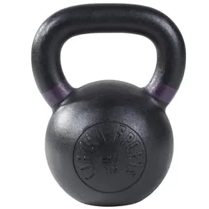 Comparateur de prix : Gorilla Sports Kettlebell - 20 kg - Gietijzer - Olympisch - Zwart