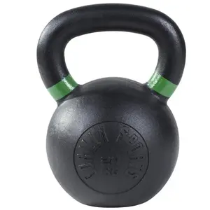 Comparateur de prix : Gorilla Sports Kettlebell - 24 kg - Gietijzer - Olympisch - Zwart