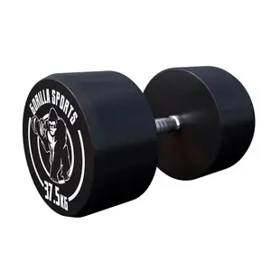 Comparateur de prix : Gorilla Sports Dumbbell - 37,5 kg - Halter - Vaste dumbell - Gietijzer