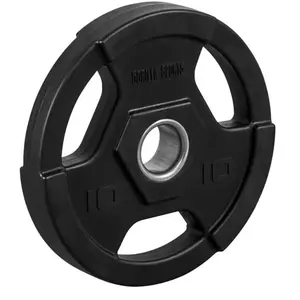 Comparateur de prix : Gorilla Sports Olympische Halterschijf 10 kg - Gripper Kunststof - Professioneel 50/51 mm