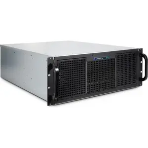 Inter-Tech 4U 40255 Rack Zwart, Grijs