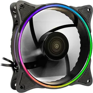 Inter-Tech Intertech FX-908B (120 mm, 1x), Ventilateur PC, Noir pas cher