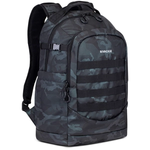 RIVACASE 7631 navy camo Le sac à dos urbain, 28 litres pas cher