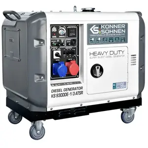 Groupe électrogène diesel 7500W ultra silencieux Könner & Söhnen KS 9300DE-1/3 ATSR pas cher
