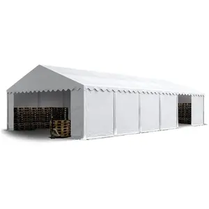 Comparateur de prix : TOOLPORT Opslagtent 6x12 m beschutting met PVC zeil 700 N waterdicht wit