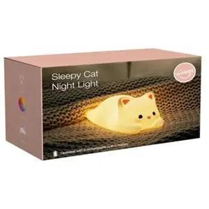 Veilleuse Winkee Chat endormi pas cher