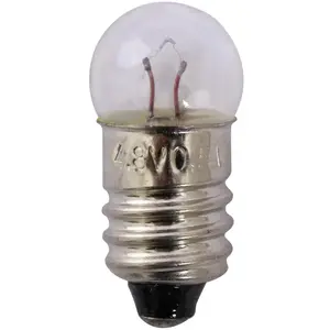 Quadrios, Éclairage automobile, 22O183 Kugellampe, Fahrradlampe 4.8 V 2.4 W Sockel E10 Weiss 1 St. pas cher