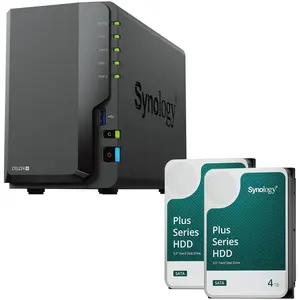 Synology DiskStation DS224+ 2 baies Serveur NAS boîtier vide (DS224+) ... pas cher