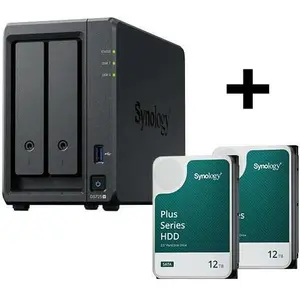Synology Disk Station DS725+ NAS-Server + Plus 3.5"" SATA 6Gb/s Festpl... pas cher