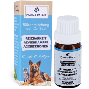 10g PAWS & PATCH Irritabilité Combats de territoire Agressions Aliment complémentaire pour chiens