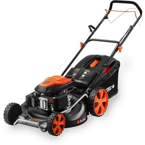 Fuxtec - Tondeuse thermique autotractée 196cm3 53cm FX-RM5396 - 6CV 70L