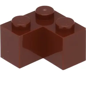 LEGO Briques Marron mélangées - 100 pièces - Reddish Brown bricks mix ... pas cher