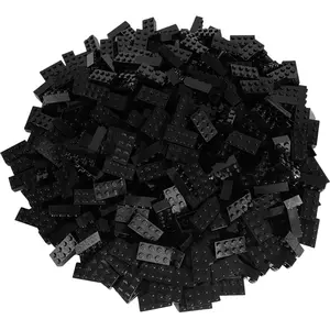 LEGO 50x Basic briques 2x4 - Classique 3001 - Noir (3001, LEGO Accesso... pas cher
