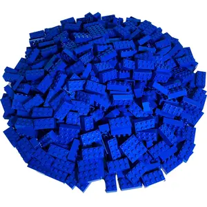 LEGO 2x4 briques bleues - 50 pièces - Blue bricks 3001 (3001, LEGO Acc... pas cher