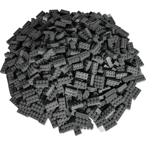 LEGO 2x4 briques gris foncé - Classique, Basique - gris - 3001 quantit... pas cher