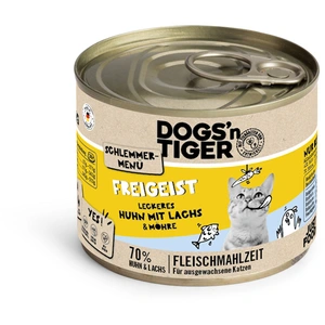 Menu gourmet Dogs’n Tiger 6 x 200 g pour chat pas cher