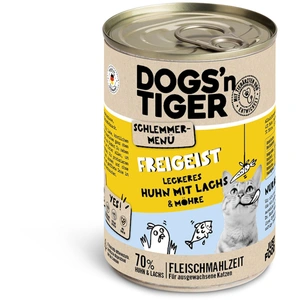 Menu gourmet Dogs’n Tiger 6 x 400 g pour chat pas cher