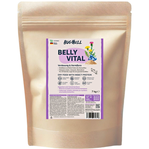 BugBell Belly Vital digestion et flore intestinale pour chien   4 x 7 ... pas cher