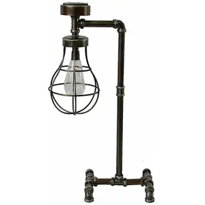 Spetebo - Lampe Solaire sur Pied en Fonte - 57 x 33 cm - Éclairage de ...