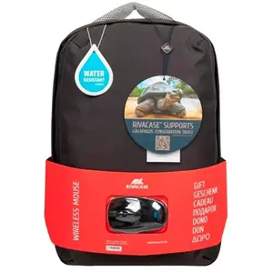 SAC A DOS 7563 NOIR SOURIS SS FIL RIVACASE pas cher