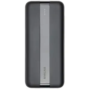 POWER BANK 20000 MAH NERA TYPE-C RIVACASE VA2081 BLACK pas cher