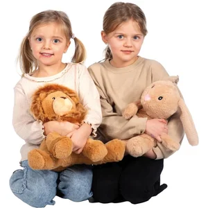 Eduplay knuffel leeuw Lenny verzwaard speelgoed 1.3 kg sensorisch. pas cher