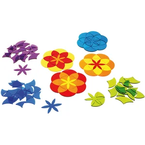 Weplay Eduplay acryl speelgoed Mandala bloemen set - kleurrijke vormen. pas cher