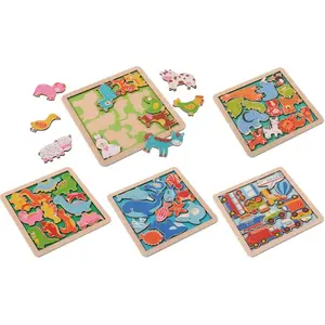 Weplay Eduplay houten puzzel set - speelgoed puzzels voor kinderen. pas cher