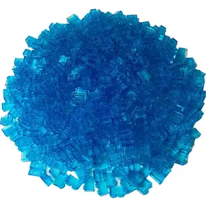 LEGO 1x2 pierres Transparent Bleu clair (3065, LEGO Accessoires) pas cher