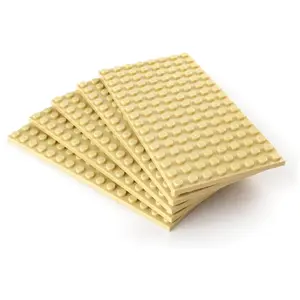LEGO Plaque de construction  8x16 Beige - 10 pièces - Plaque 92438 NOU...
