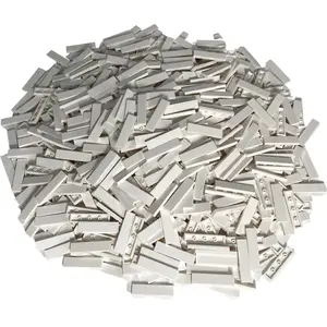 LEGO Tuiles  1x4 blanches - 1000 pièces - Tuile blanche 2431 (2431, LE... pas cher