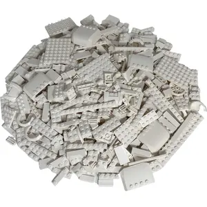 LEGO Briques blanches assorties 800 pièces pas cher