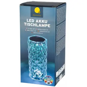 Spetebo - Lampe de table led rechargeable avec 16 couleurs - env. 22 x... pas cher