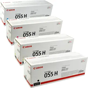 Canon, Toner, 4 toners 055H Multipack K C M Y 4 couleurs (M, C, Y, CF) pas cher