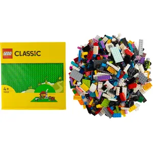 LEGO City Mega-Bauspass 1000 bunte Bausteine, Sondersteine + 1 gruene ... pas cher
