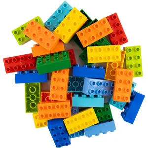 LEGO 300 bunt gemischte 2x4 Bausteine fuer Motoriktraining, Kognition ...