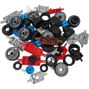 LEGO City 15 Achsen mit Raedern bunt gemischt NEU! Teile 45 pas cher