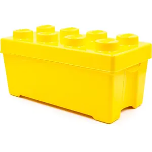 LEGO Aufbewahrungsbox Mittel mit Deckel Stapelbar NEU Teile 2x pas cher