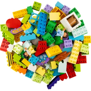 LEGO Mélange KiTa pour 1 enfant Briques multicolores NOUVEAU ! 120 pcs... pas cher