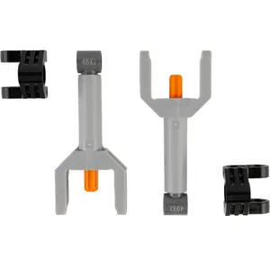 LEGO Technic 2 x Linearantrieb Stellzylinder mit Halterung NEU! Teile ... pas cher