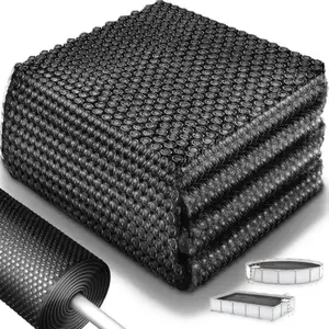 tillvex® Premium Pool Zonnezeil, 400 µm, rond, diameter 400 cm, warmtezeil, op maat te snijden, zonnezeil, zwembadverwarming, zwembadzonnezeil voor waterverwarming pas cher