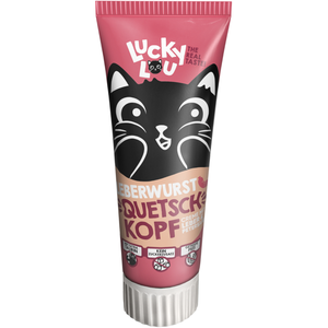 Lucky Lou Pâté de foie en tube pour chat - 75 g pas cher