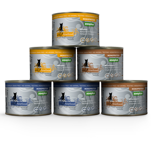 24x200g catz finefood Monoprotein zooplus 3 variétés (dinde, kangourou, sanglier) nourriture humide pour chat pas cher