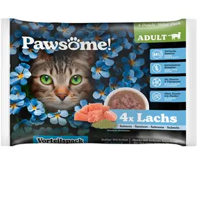 4x85g Pawsome Adult 4 x 85 g pour chatVendu parzooplus-be