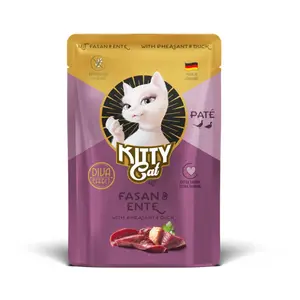 KITTY Cat 6 x 85 g pour chat - faisan, canard pas cher