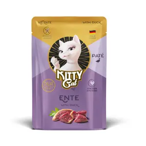 KITTY Cat 6 x 85 g pour chat - canard pas cher