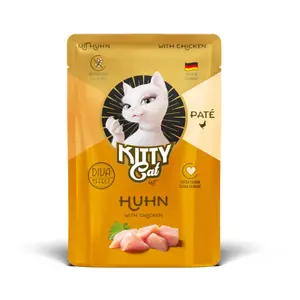 KITTY Cat 6 x 85 g pour chat - poulet pas cher