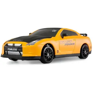 Comparateur de prix : Amewi Drift Sport Car 4WD 1:24 RC télécommandée RTR Jaune